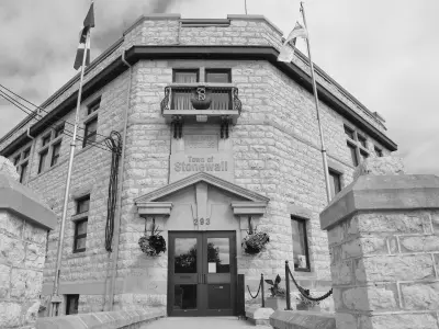 Town of Stonewall town hall, Manitoba